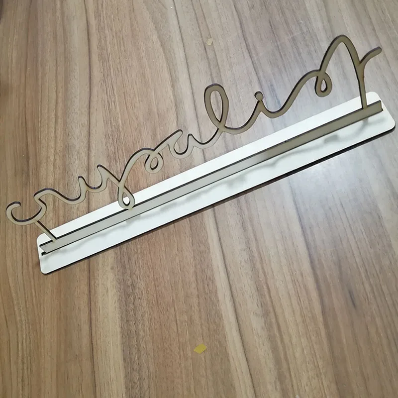 Настольный знак персонализированное свадебное украшение стола индивидуальное