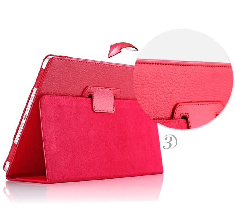 

For Apple ipad 2 3 4 Case Auto Sleep /Wake Up Flip Litchi PU Leather Cover For New ipad 2 ipad 4 Smart Stand Holder Folio Case