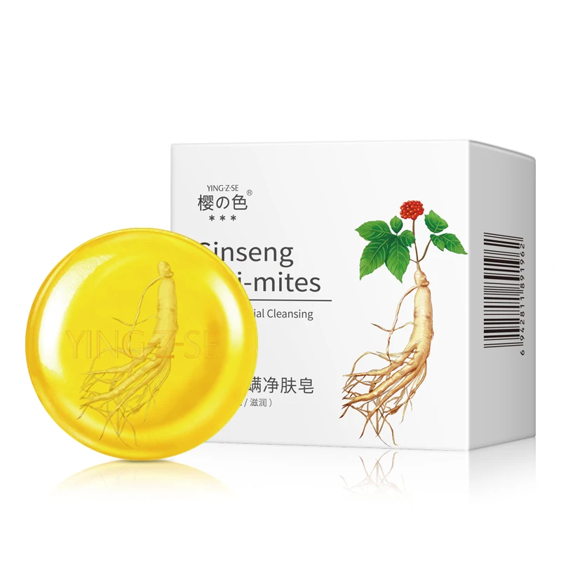 Женьшень эфирное масло мыло ручной работы против клещей забота о здоровье