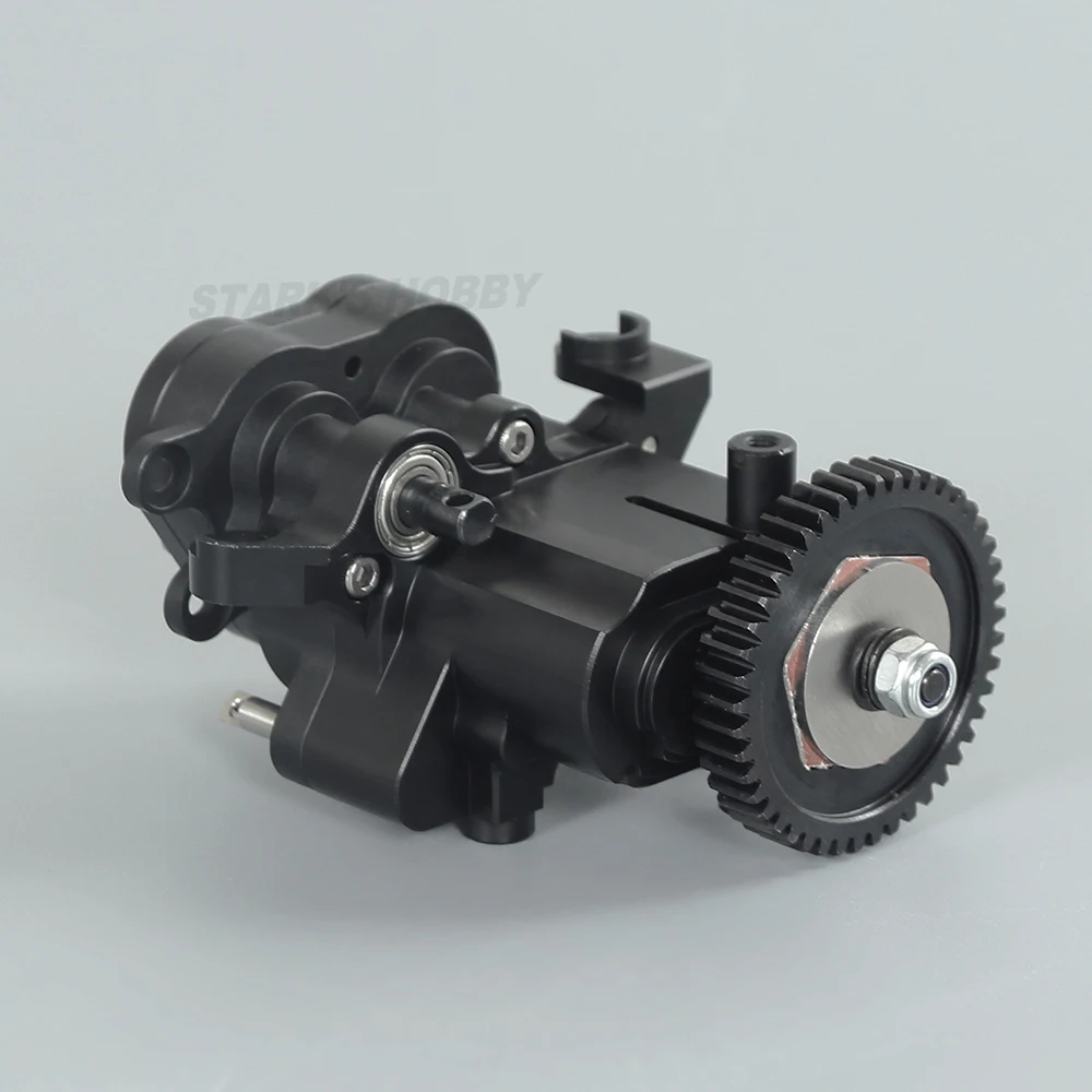 

Metal Gearbox with Shifting Slipper Clutch and Transmission Internal Gears for 1/10 RC Crawler TRX4 TRX-6 Upgrade parts