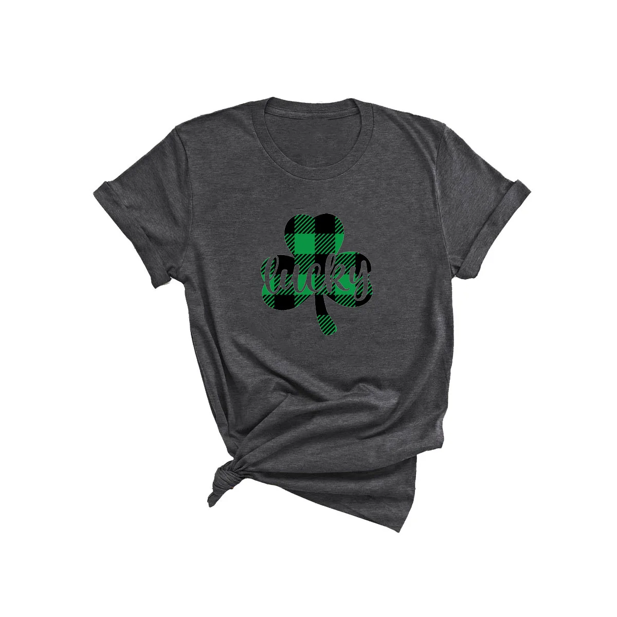 

Lucky St. Patrick's Day T Shirt Woman Summer Female Tee Top Casual Gift Woman T-shirts