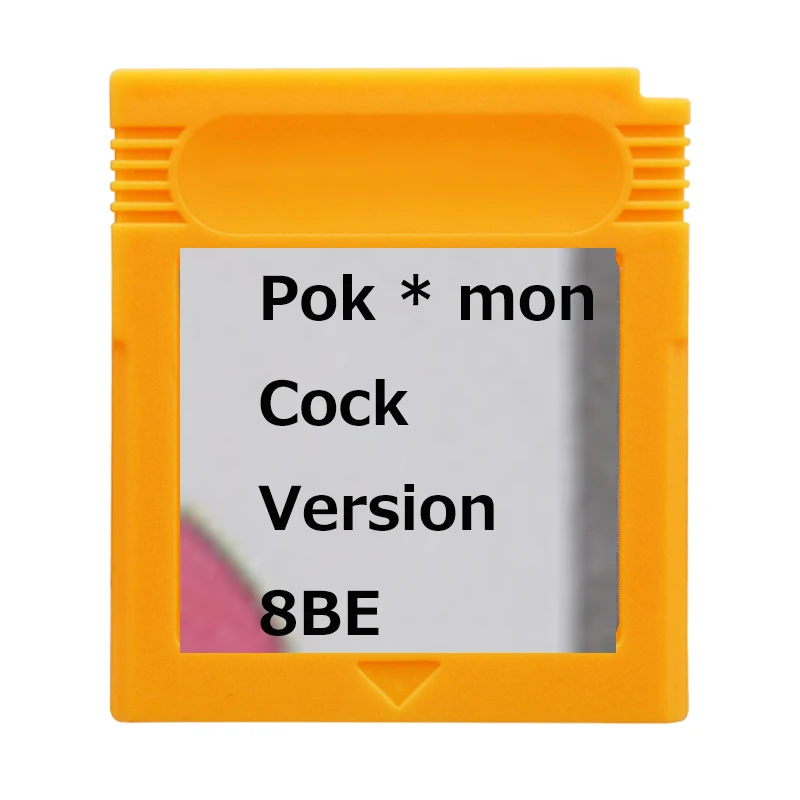 16 битный картридж для видеоигр консоль карта Poke cock версия на английском