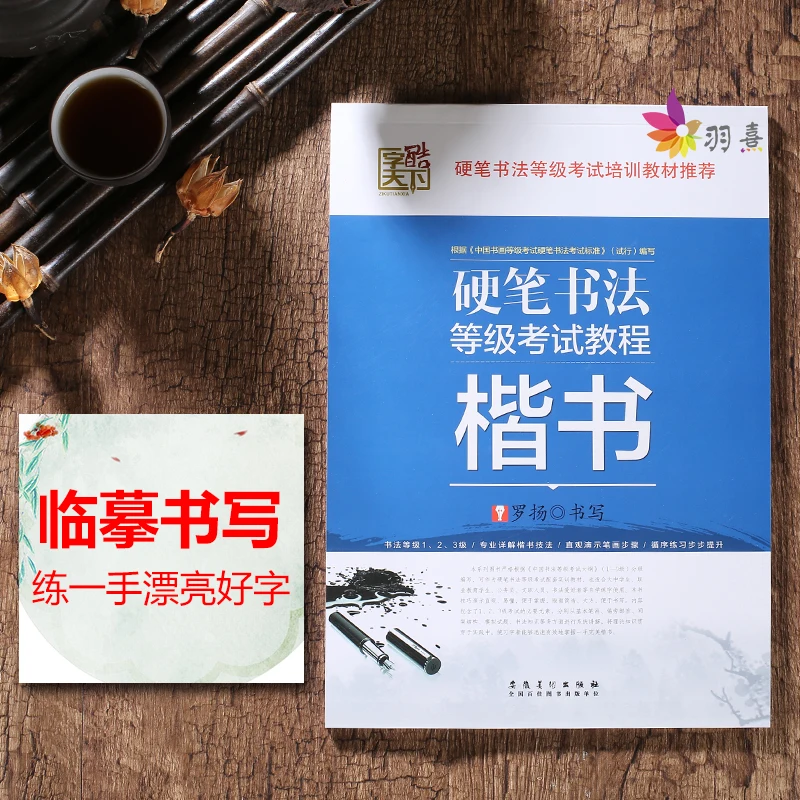 Тетрадь для каллиграфии hsk/hsk 1/китайская книга/книга изучения китайского/Письма