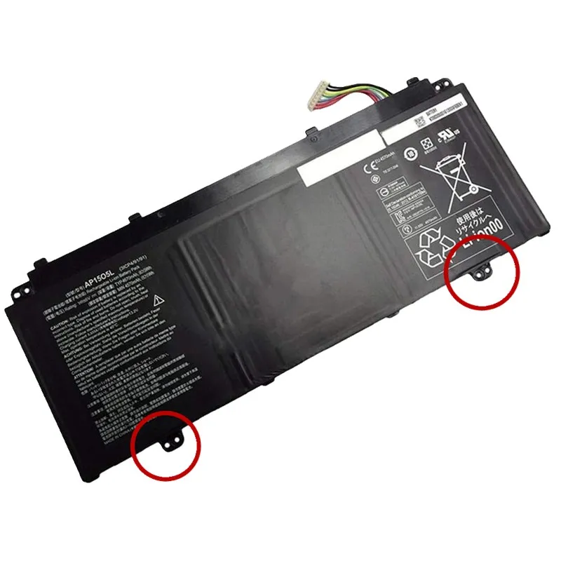 Аккумулятор AP1503K для ноутбука Acer Aspire AP15O5L AP1505LS 13 планций 767P 11 55 в Вт/ч - купить по