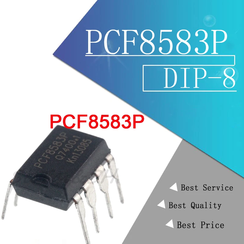 10 шт. оригинальные часы PCF8583P DIP8 PCF8583 DIP 8 с таймером в реальном времени|lot|lot lot |