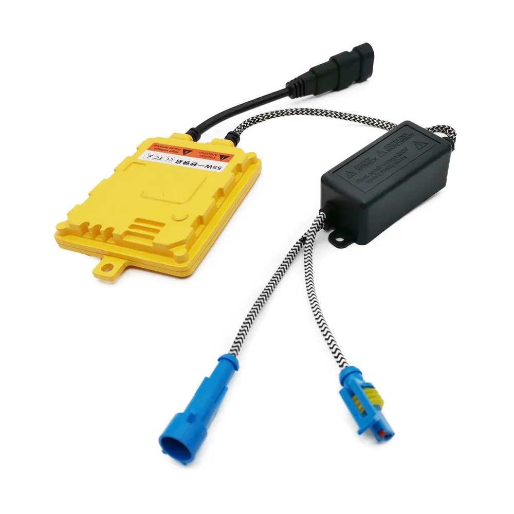 

2 Pcs Automotive High Quality HID Xenon Ballast Promotion External Lights 12V 55W AC Ballast Fast Start Conversion Kit