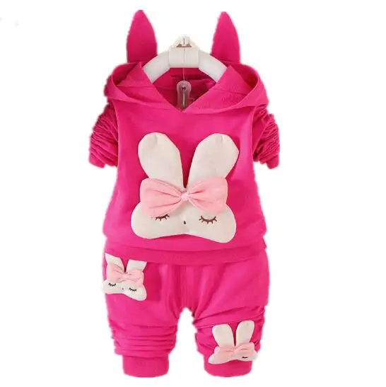 2019 Hot Sale Winter Girl Baby Clothing 2pcs Cotton Thicken Cartoon Infant T-shirt Pants Boys Christmas Costume Sets | Детская одежда и