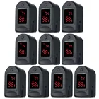 10 шт. цифровой пальцевой Пульсоксиметр датчик кислорода в крови насыщение SpO2 монитор PR Пульсоксиметр для здравоохранения