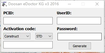 Диагностика двигателя Doosan e-Doctor (EDIA) 2 4 2019 программное обеспечение для
