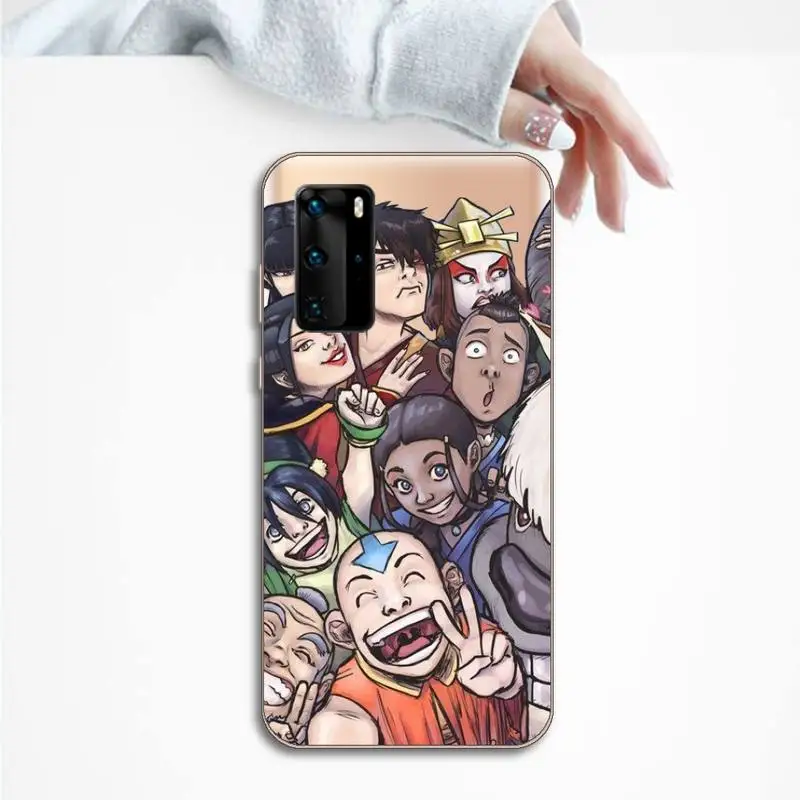 

avatar the last airbender anime luxury Fashion Phone Case funda Transparent for Huawei P honor 8 10i 20 30 40 smart 2019