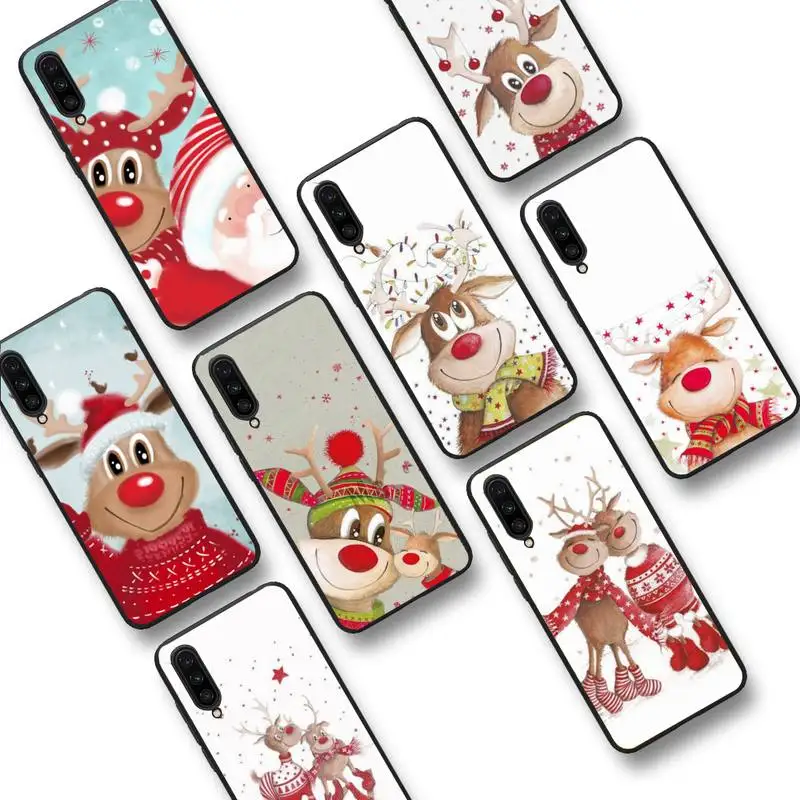 

Cartoon Christmas Phone Case For Xiaomi mi9 mi8 F1 9SE 10lite note10lite Mi8lite Coque for xiaomimi5x