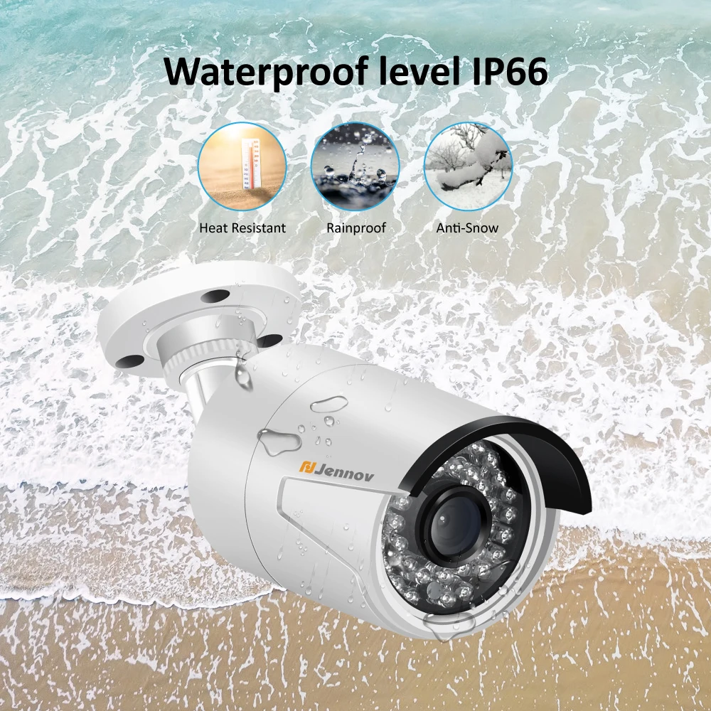 5MP POE IP камера P2P комплект наружного видеонаблюдения H.265 Onvif 2MP домашняя Камера Безопасности ИК Ночное приложение Удаленный просмотр Ipcam