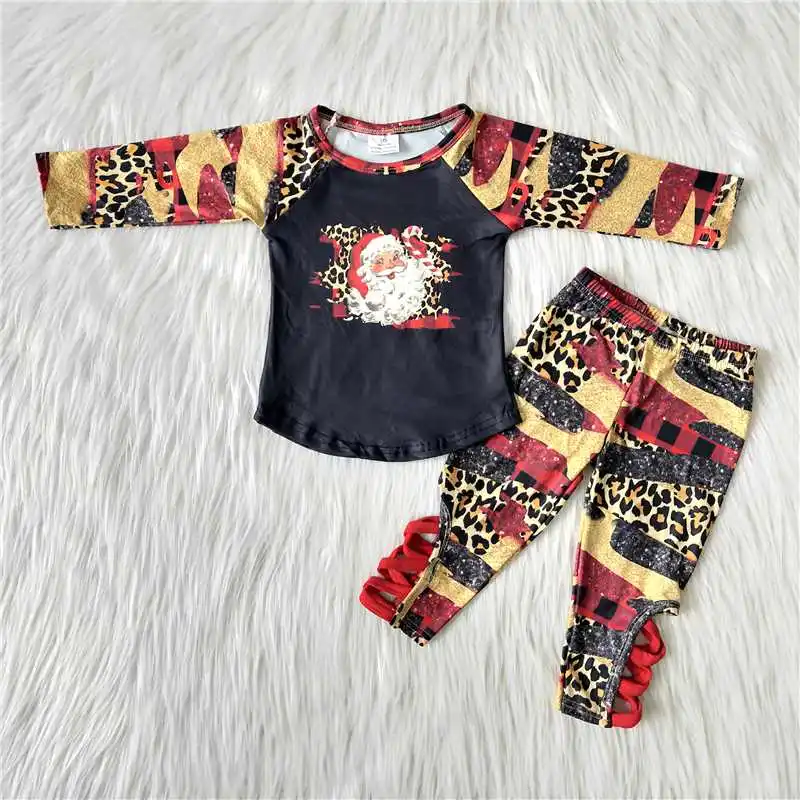 

2021 New Baby Girls Clothes Long Sleeve Kids Wear For Christmas Day