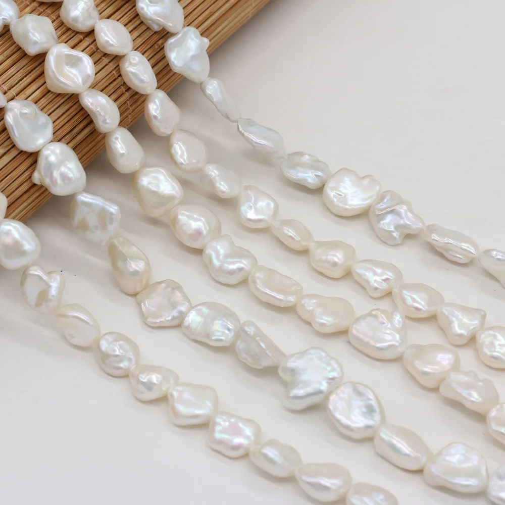 

Natural Baroque Pearl Beads Irregular Original Colorful Freshwater Pearl Beading Charms Accessories for Jewelry Making Necklace