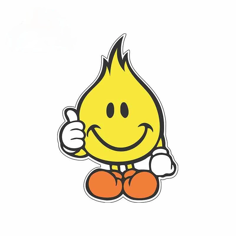 

Art Pattern Flame Boy Creative Car Decals Vinyl Car Stickers Decals Bumper Decoration Waterproof Scratch-Proof Sticker Kk13*9cm