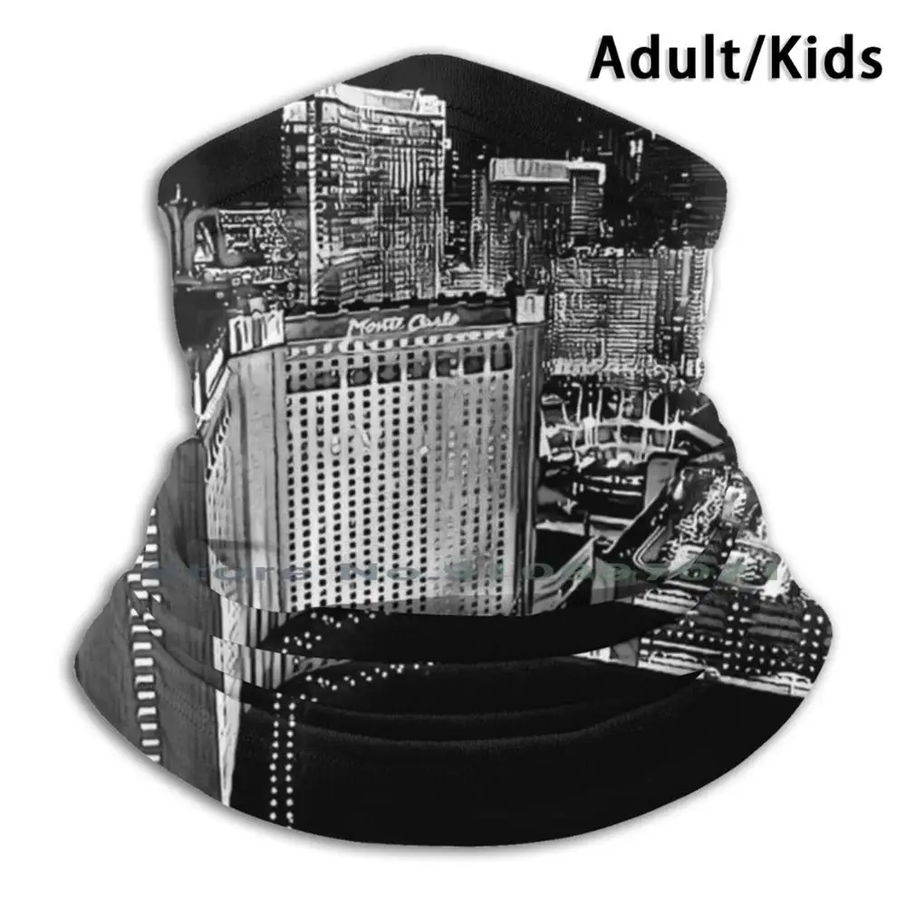 

Вегас-Монте-Карло-черно-белая маска-шарф, маска для шеи, обогревающая маска для лица, фуляр, бандана, маскарилы, фдэвид, Ким, Блэр, абстрактный