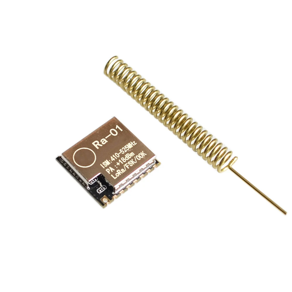 

433MHz 433 Serial SPI Interface Ra-01 SX1278 LoRa Spread Spectrum Wireless Module Diy Board Electronic FSK GFSK MSK GMSK