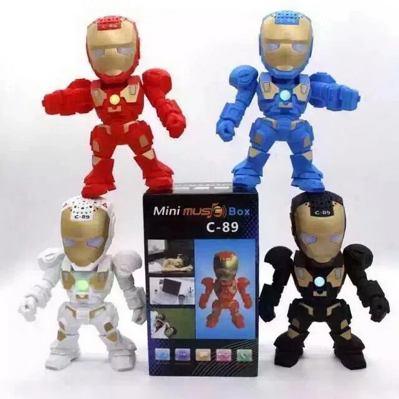 Беспроводная Bluetooth-Колонка со светодиодной подсветкой | Электроника