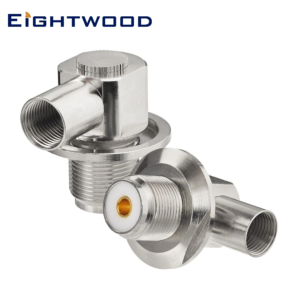 Аксессуары 2 шт. UHF/SO239 прямоугольный гнездовой припой RF коаксиальный соединитель