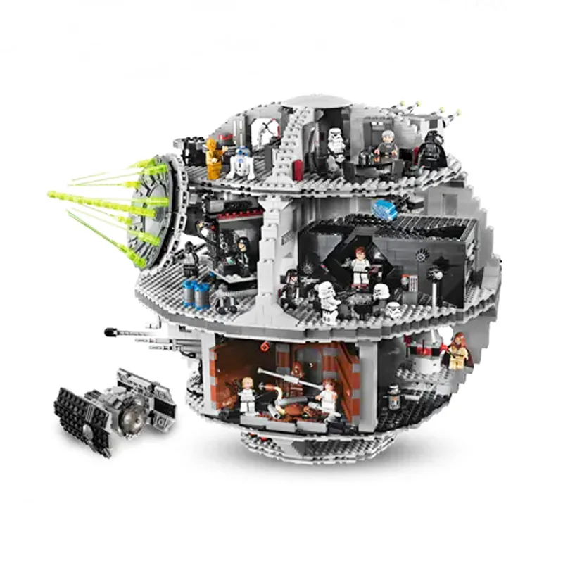 

2021 New 05035 Star Set Wars Death 3804pcs Building Block Bricks Kits 10188 Toys for Children