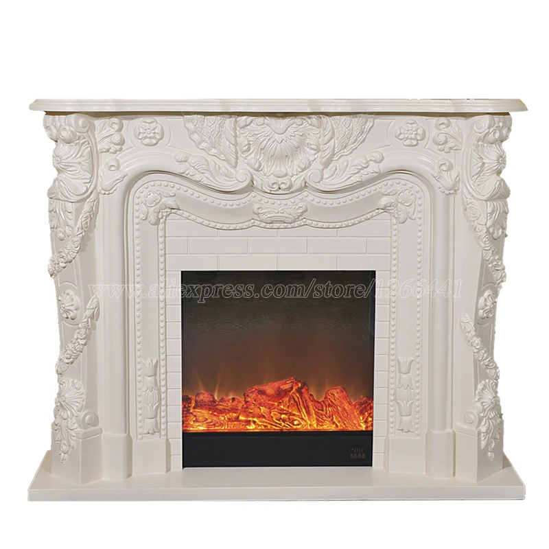 Камин Делюкс W150 см комнатный обогреватель Европейский стиль деревянная каминная