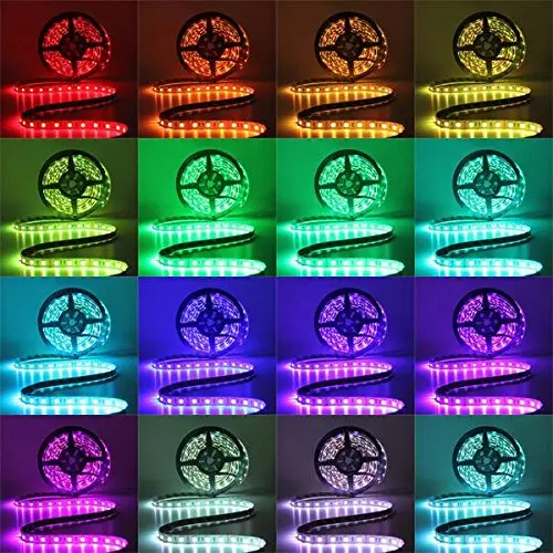 

5M RGB 300 5050 LED Flexible Light Strip Non-waterproof DC12V