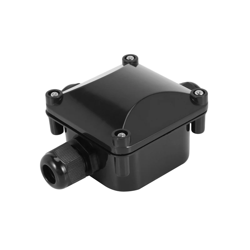 

3-Way Junction Box, IP 68 Waterproof Connectors for Outdoor Lighting External Junction Box Pack of 10 Black
