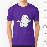 seal with thumb down t shirt diy big size 100 cotton seals fins seals types walruses ringed seal harp seal weddel seal leopard