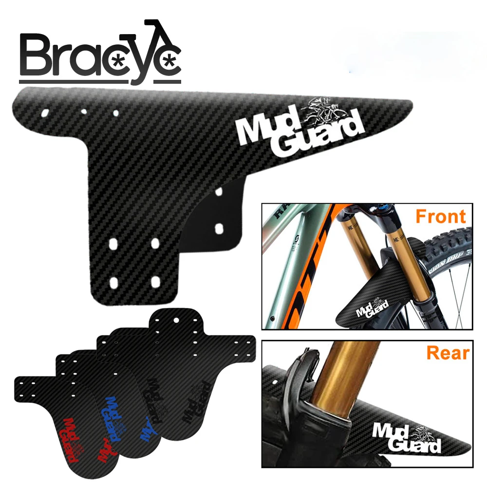 Передние и задние велосипедные крылья горный велосипед из углеродного волокна