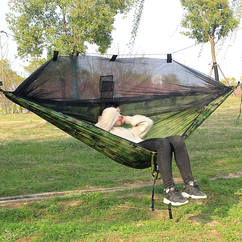 2 PCS Mosquito Net Army Hammock Camping Hamaca Hammack Ultralight Outdoor Hunting | Мебель