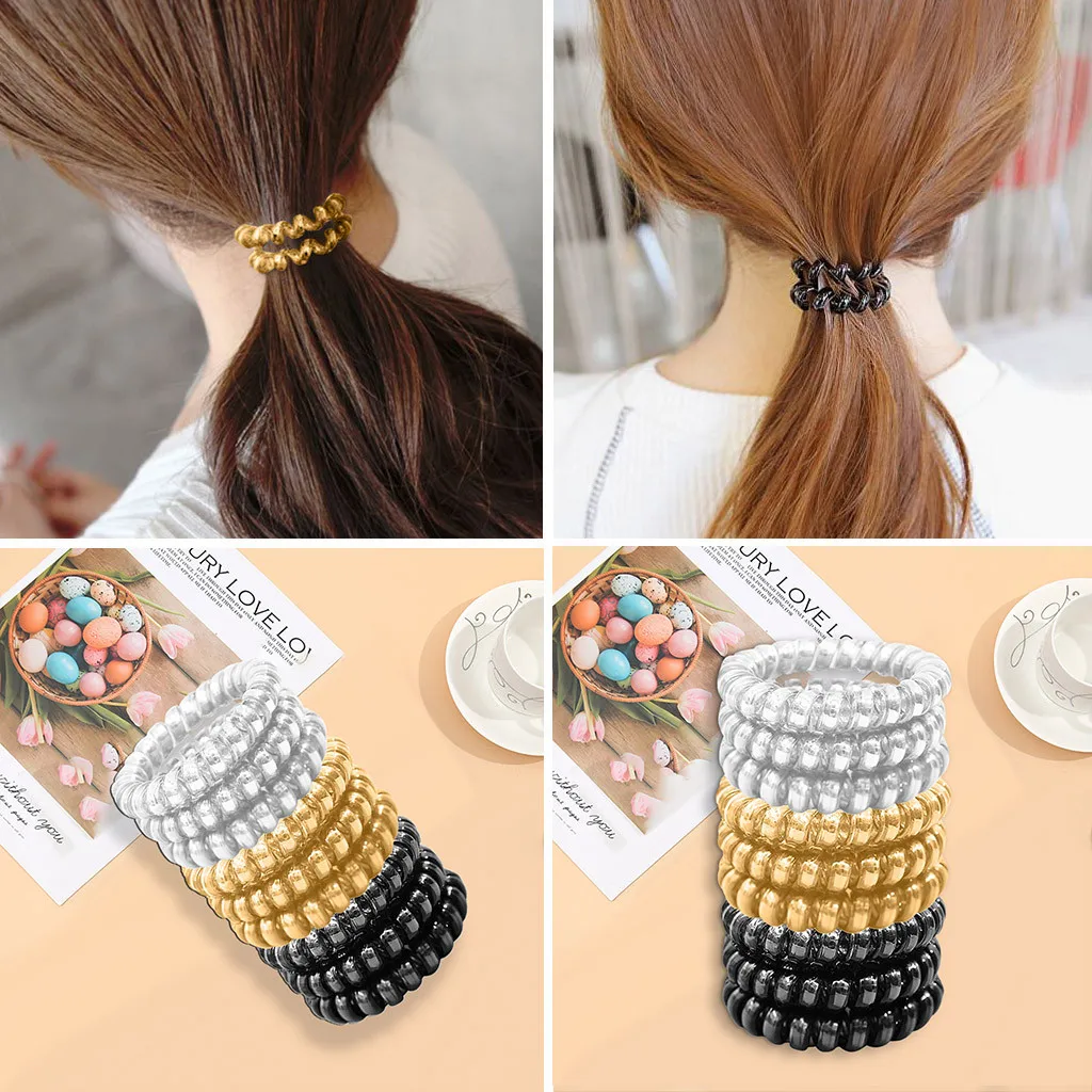 Резинки для волос девочек цветные эластичные резинки фиксации В хвостике 9