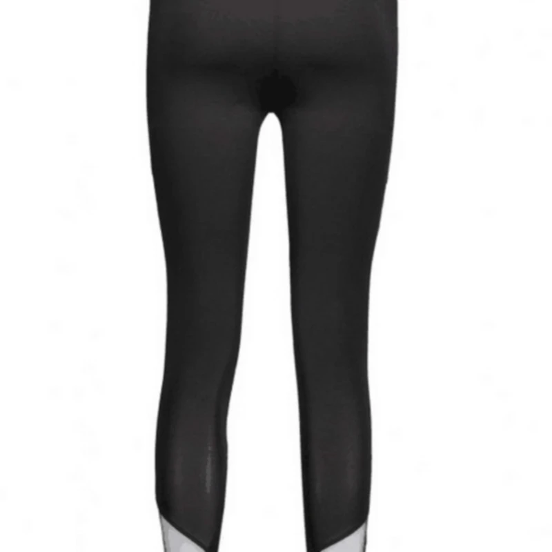 

Sexy Women Leggings Gothic Insert Mesh Design Trousers Pants Big Size Black Capris Sportswear New Fitness Leggings