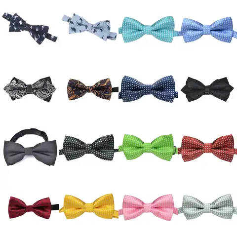 Модный галстук-бабочка мужской формальный галстук-бабочка для мальчиков мужской деловой Свадебный галстук-бабочка Мужская классическая р...