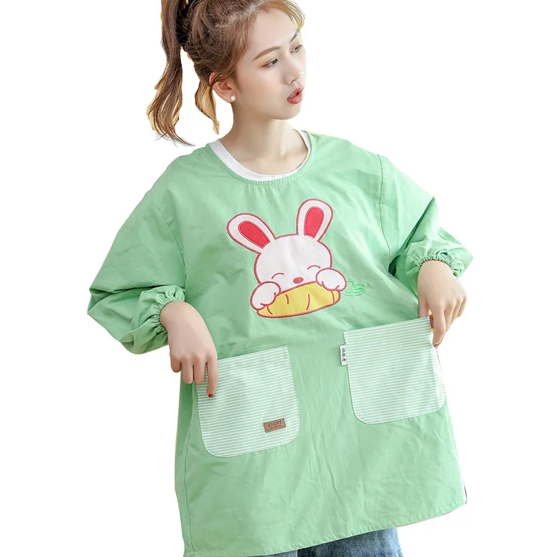 

2020 Autumn and winter new cotton fashion women's apron lovely princess apron work clothes