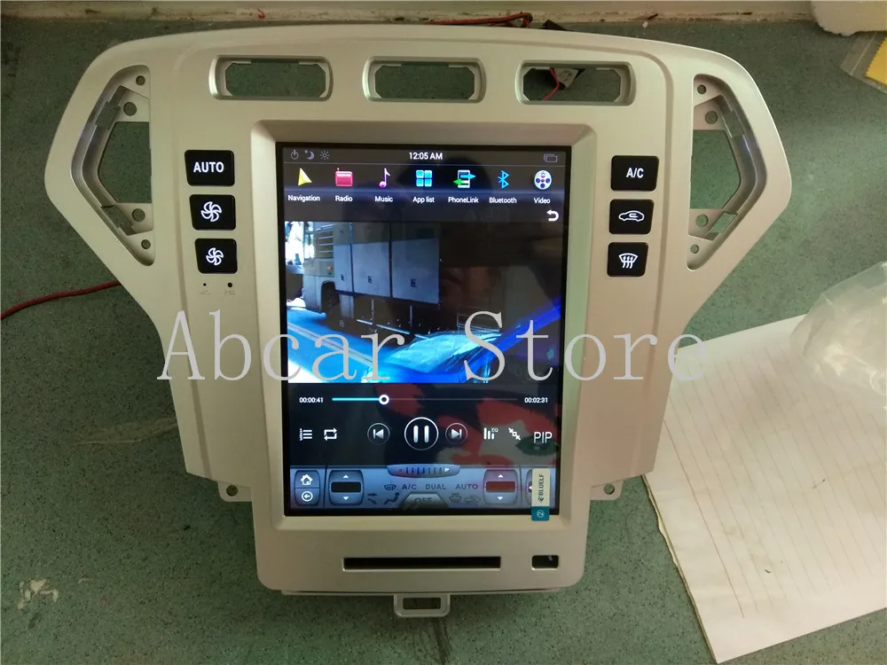 10 4 ''Tesla стиль Android 9 0 автомобильный dvd плеер GPS навигация для Ford Fusion Mondeo 2007-2014