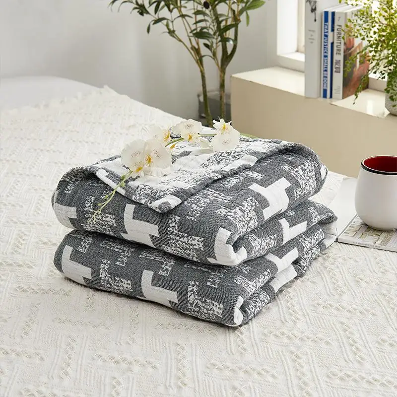 

46 100% cotton soft quilted quilt for beds, multi-style blankets for sofa for children and adults to bring good sleepping feel