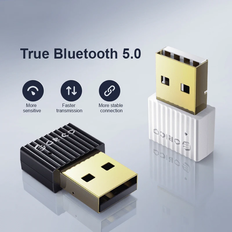 

1pcs USB Bluetooth 5.0 Adapter Transmitter Bluetooth Receiver Audio Bluetooth Dongle Wireless USB Adapter For Computer PC Laptop