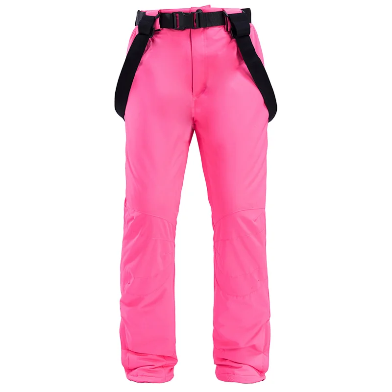 Ski Pants Men And Women Outdoor High Windproof Waterproof Snow Trousers Winter Warm Couple Skiing Snowboard Bib | Спорт и