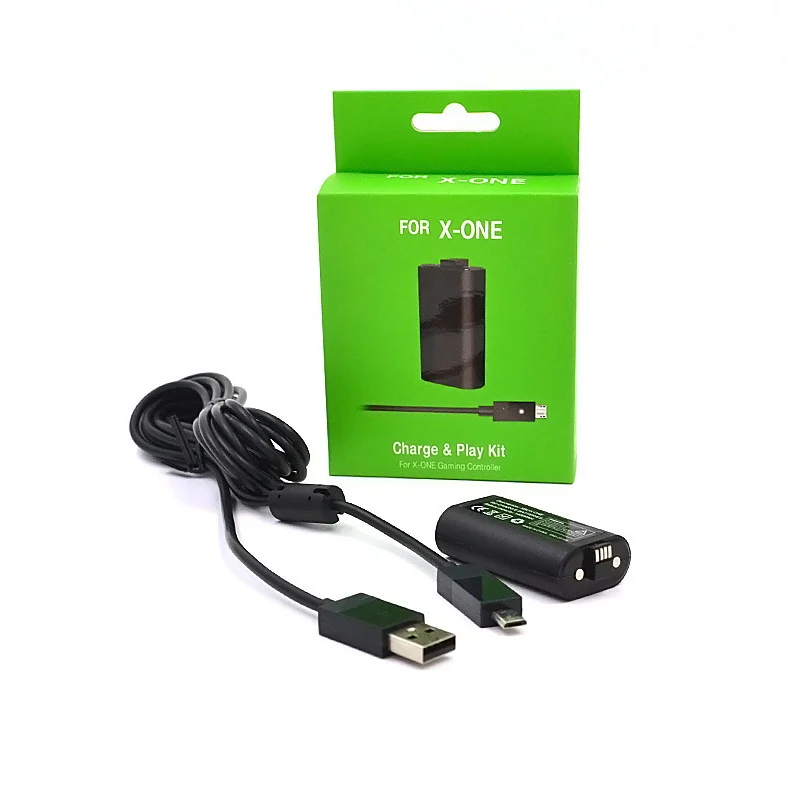 1x1400 мА/ч перезаряжаемый аккумулятор + USB зарядный кабель для XBOX ONE беспроводной