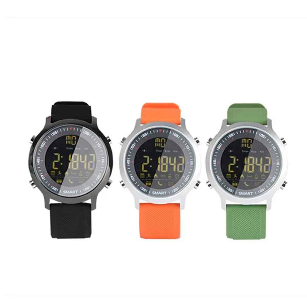 

EX18 Смарт-часы водонепроницаемые светящиеся шагомер телефон сообщение наружные мужские умные часы