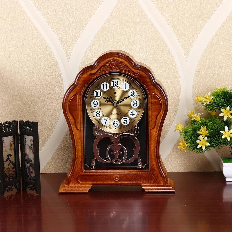 

Mini Mechanical Table Clock Cute Quartz Vintage Digital Table Clock Decoration Desktop Reloj Escritorio Kitchen Watch EA60ZZ
