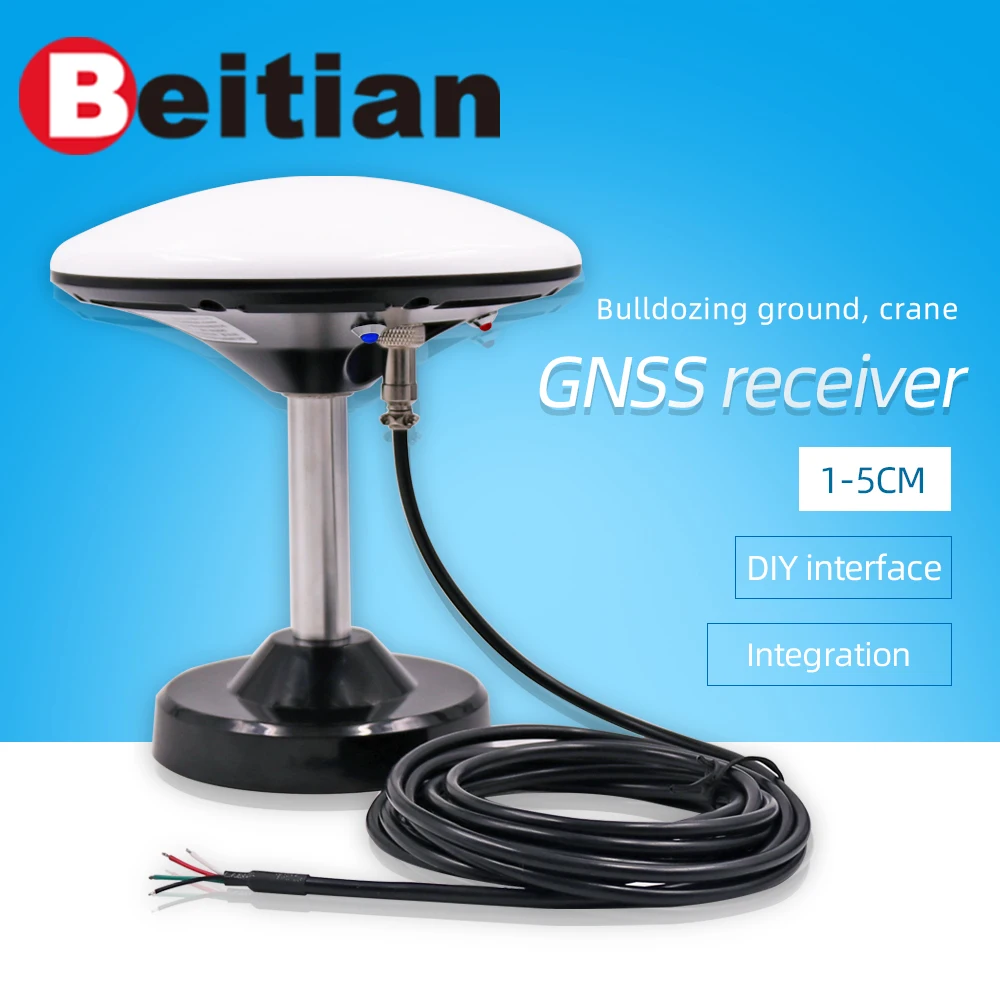 Приемник BEITIAN для измерения уровня Цельсия RTK позиционирование GNSS встроенный
