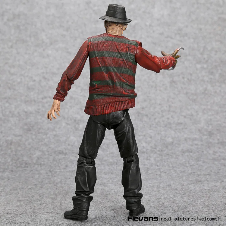 NECA Freddy Krueger 30th ПВХ экшн-фигурка коллекционная игрушка 7 дюймов 18 см | Игрушки и