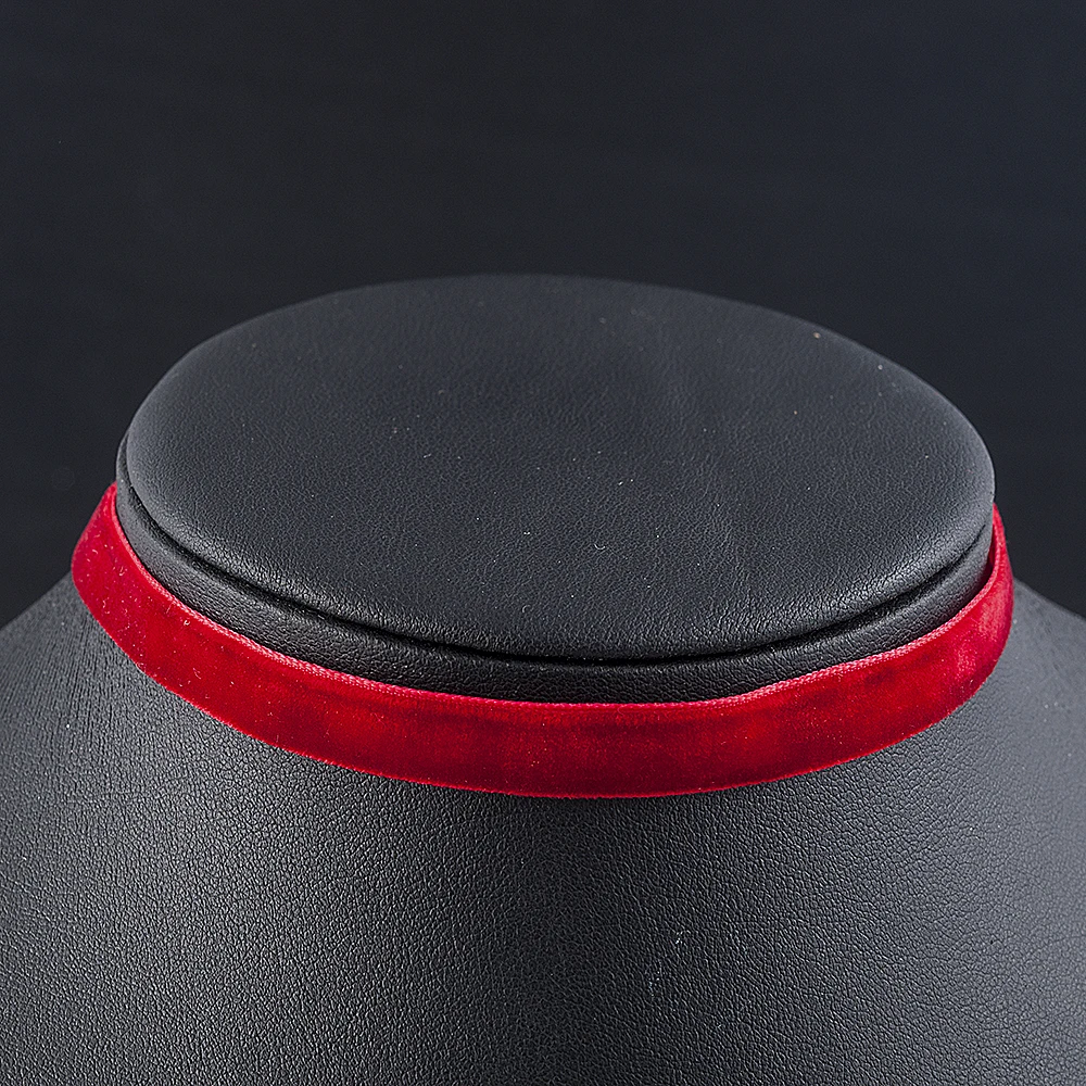 Женское Ожерелье чокер с бархатной полоской винтажное ожерелье воротником в