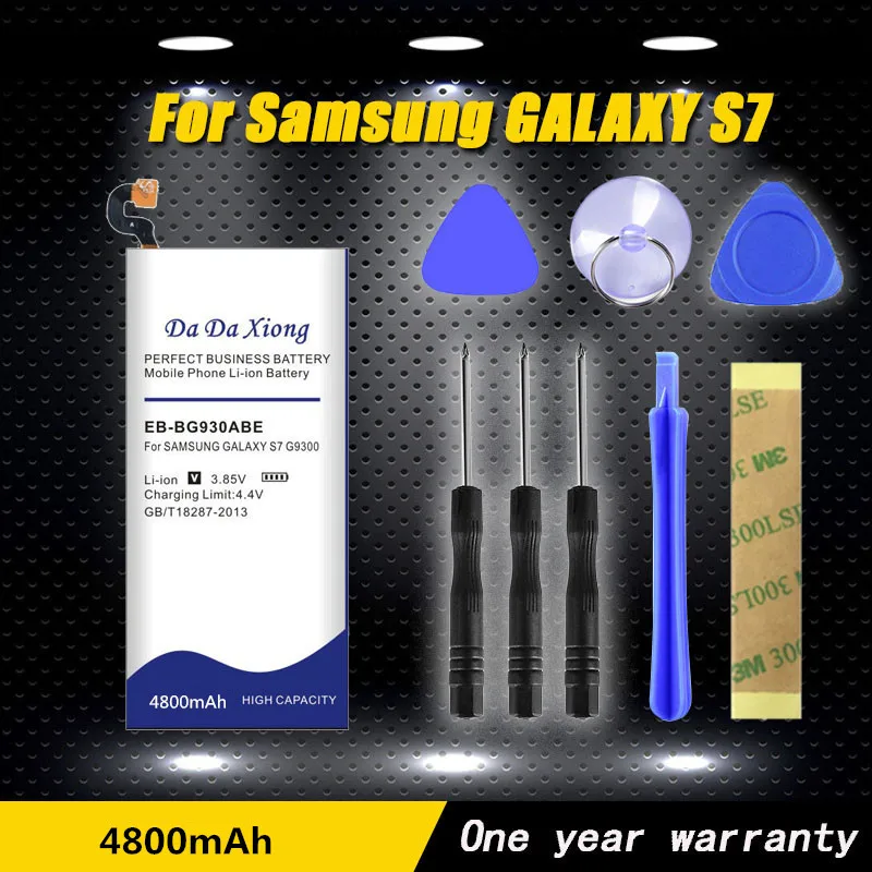 Новый высокое качество 4800 мА/ч EB BG930ABE использования батареи для Samsung GALAXY S7 G9300 SM G930