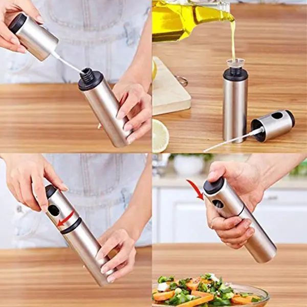 Распылитель уксуса для масла из нержавеющей стали распылитель распылительной