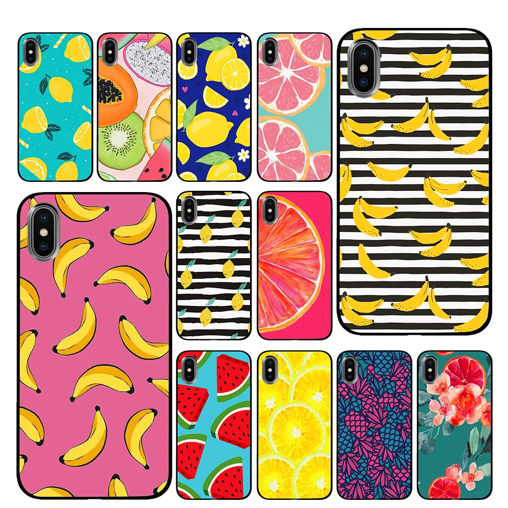 Картина с лимонами художественный дизайн для iPhone 5 5S SE 6 6s 7 8 Plus X XS Max XR чехлы