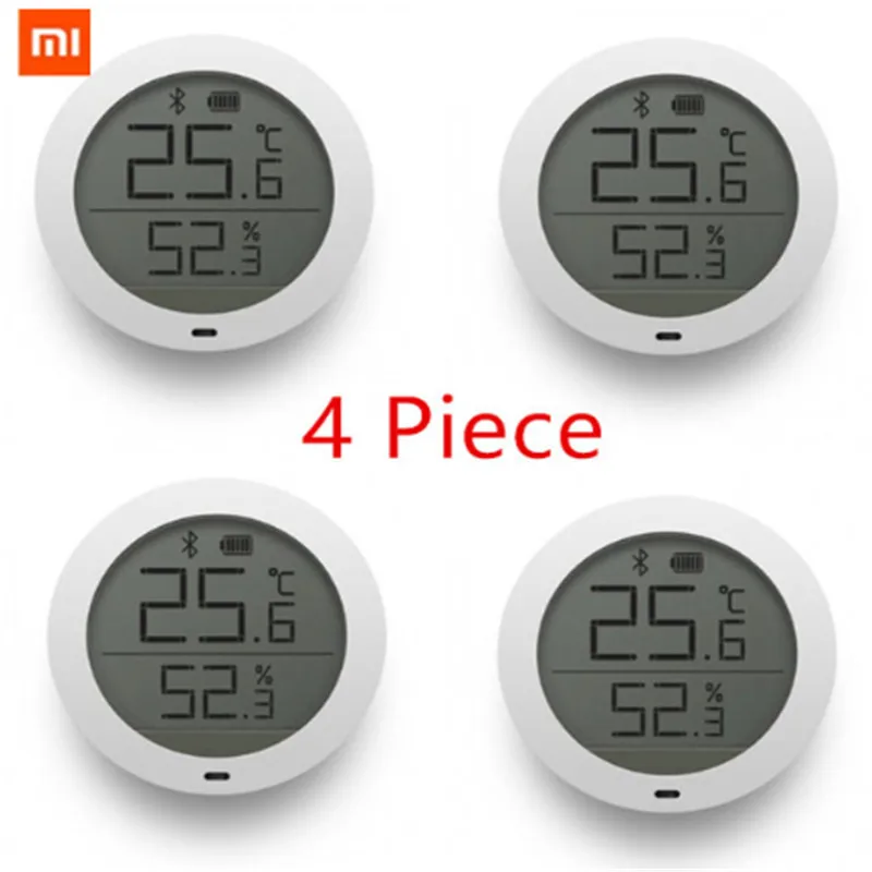 Распродажа Xiaomi цифровой термометр с ЖК-экраном Mijia Bluetooth датчик температуры умный