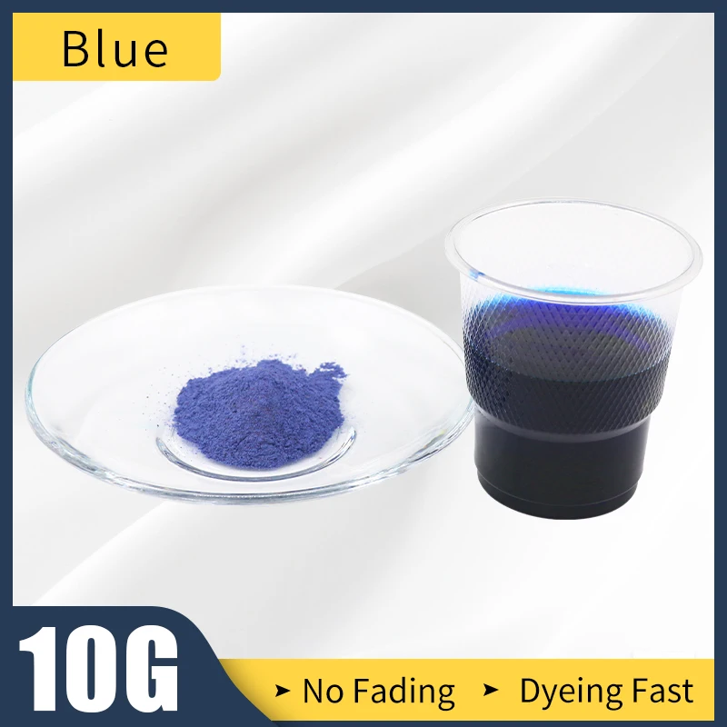 Акриловая краска кислотный порошок синего цвета прямые Текстильные красители