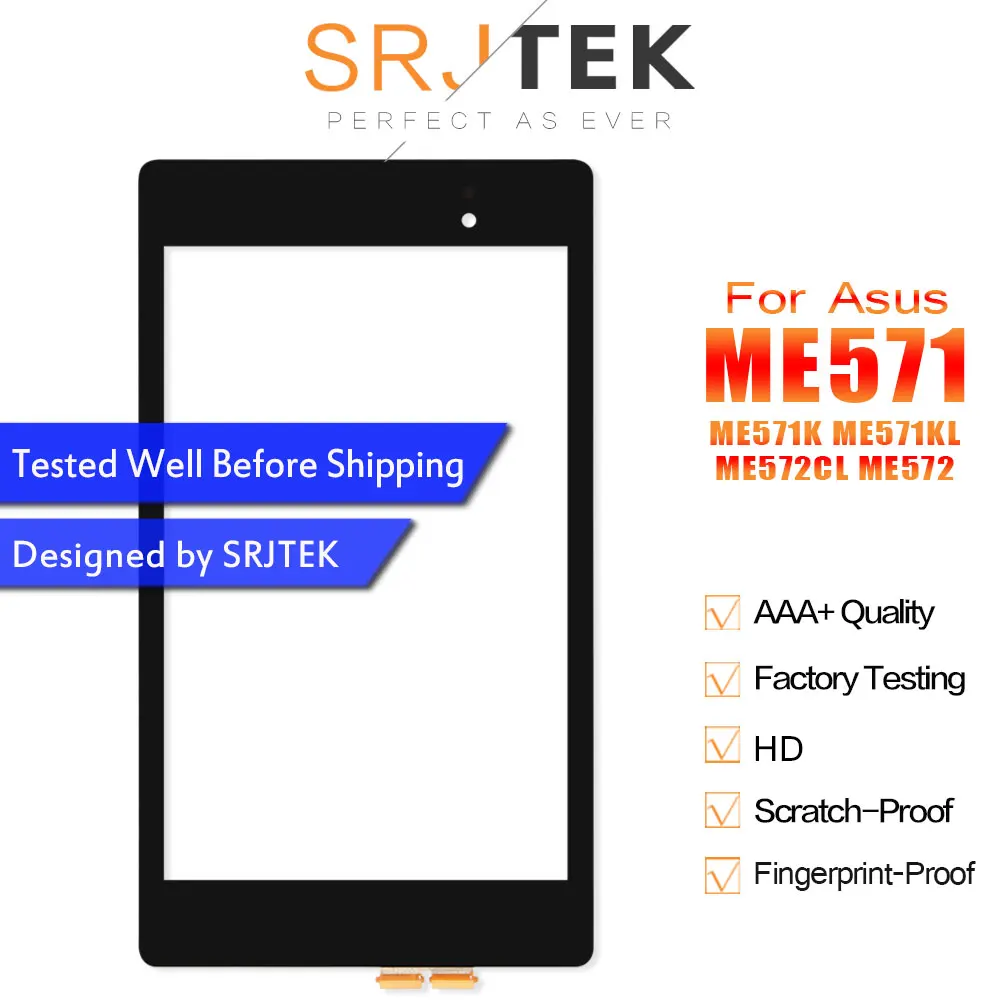 Для ASUS Google Nexus 7 2nd 2013 ME571 ME570 ME571K ME571KL ME572 K008 K009 сенсорный экран дигитайзер сенсор